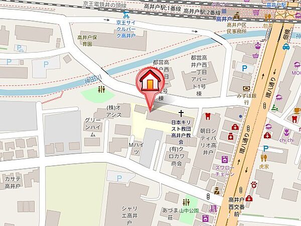 現地案内図