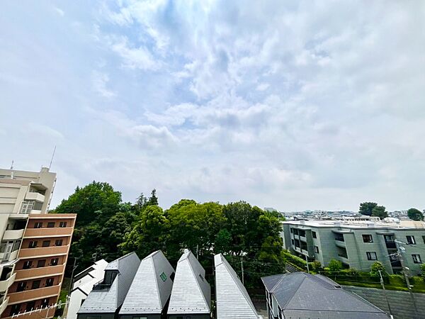 緑豊かな景色を望める眺望良好のお部屋です。