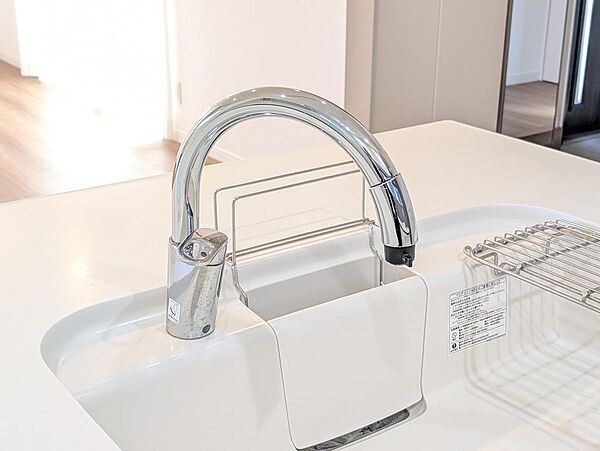 浄水器一体型のキッチン水栓