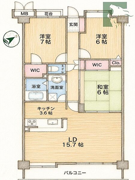 間取り：312001300072