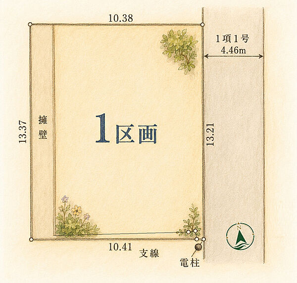区画図