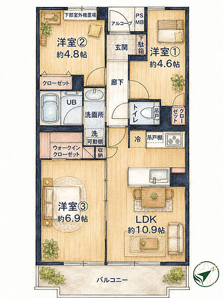 間取り：312001287683
