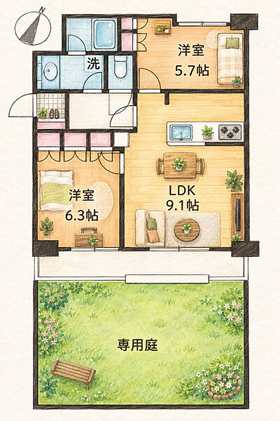 間取り：312001310491