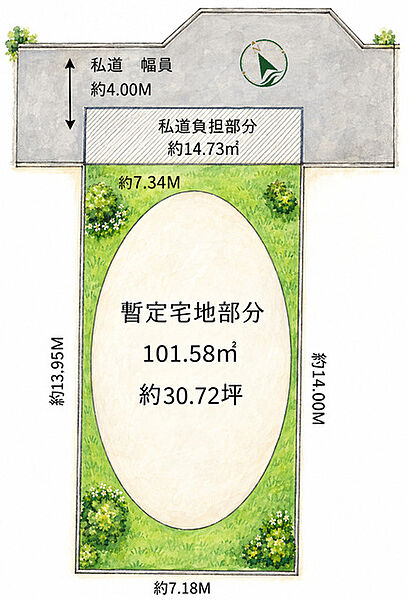 区画図：312001313055