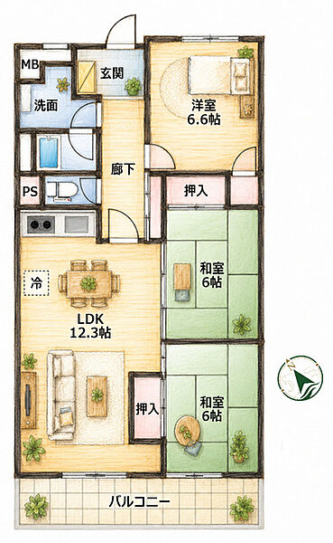 間取り：312001316961