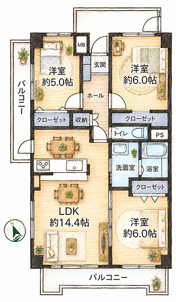 間取り：312001318199