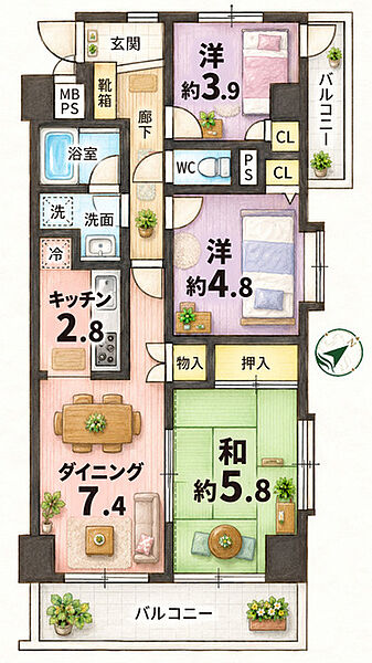 間取り：312001321138