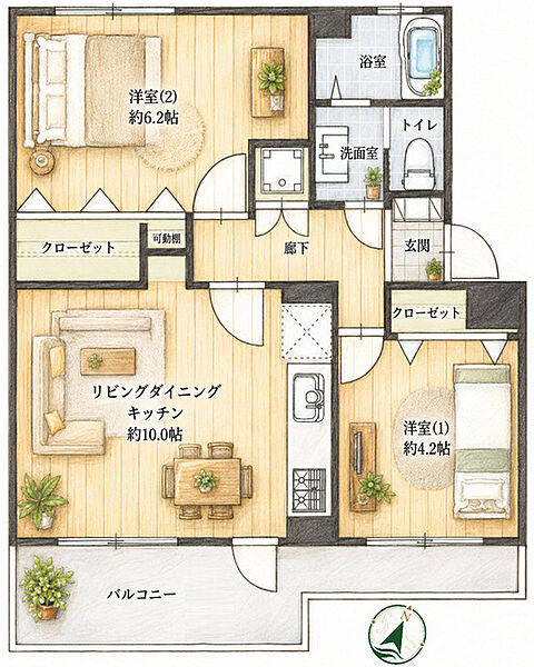 間取り：312001323804
