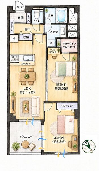 間取り：312001327866