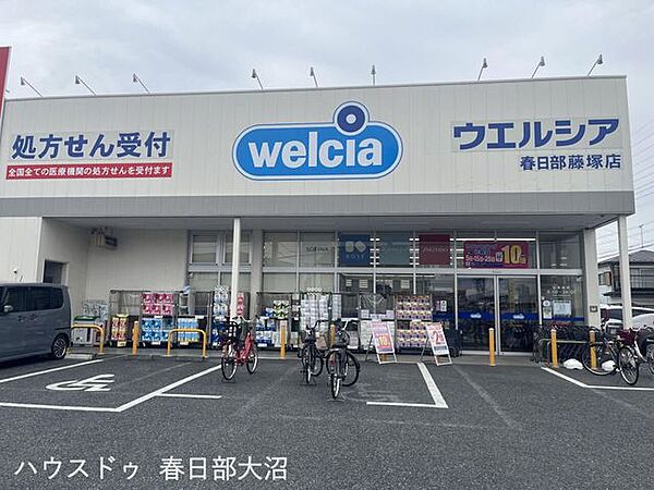 ウェルシア春日部藤塚店 770m