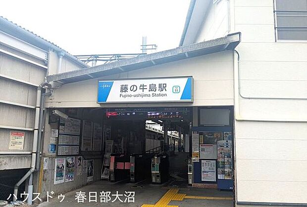 藤の牛島駅 750m