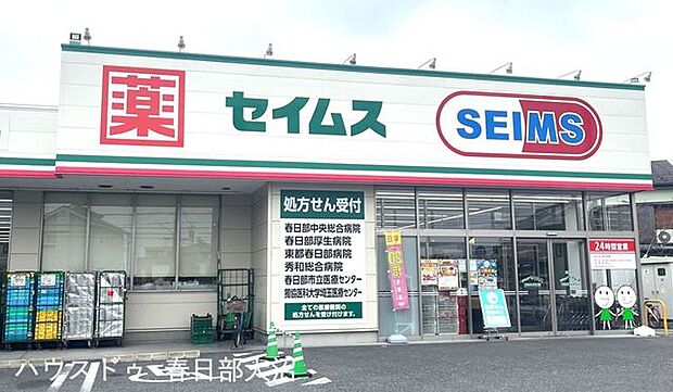 セイムス春日部備後東店 450m