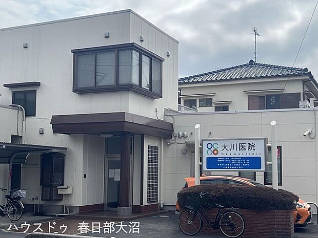 大川医院内科・消化器科診療時間月曜日~木曜日、土曜日:午前9時~正午、午後3時~午後6時休診日終日休診:金曜日、日曜日、祝日 820m