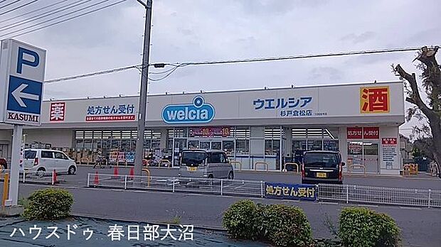 ウェルシア杉戸倉松店 1800m