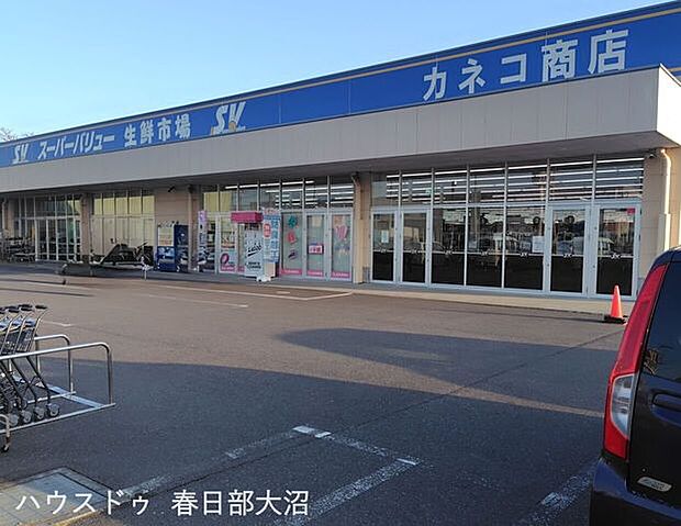 スーパーバリュー春日部大場 490m