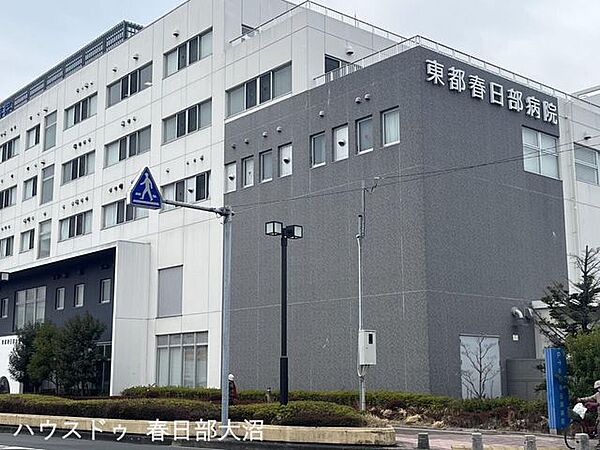 東都春日部病院内科消化器内科循環器内科肛門外科外科整形外科形成外科脳神経外科泌尿器科人工透析内科リハビリテーション 610m