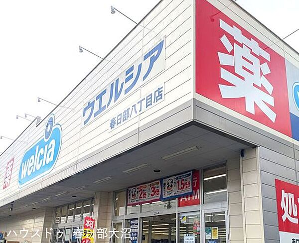 ウェルシア春日部八丁目店 1040m