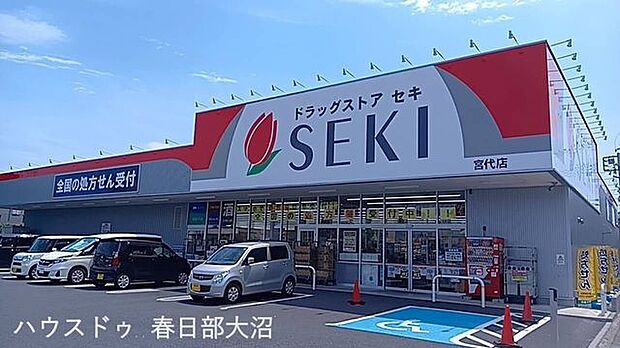 セキ薬品宮代店 1140m