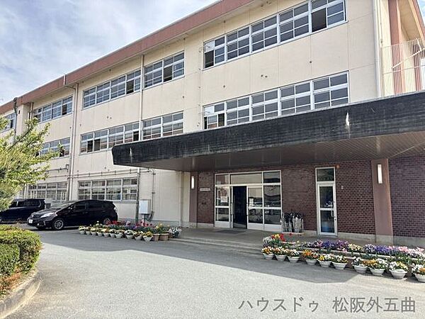 中部　中学校 2470m
