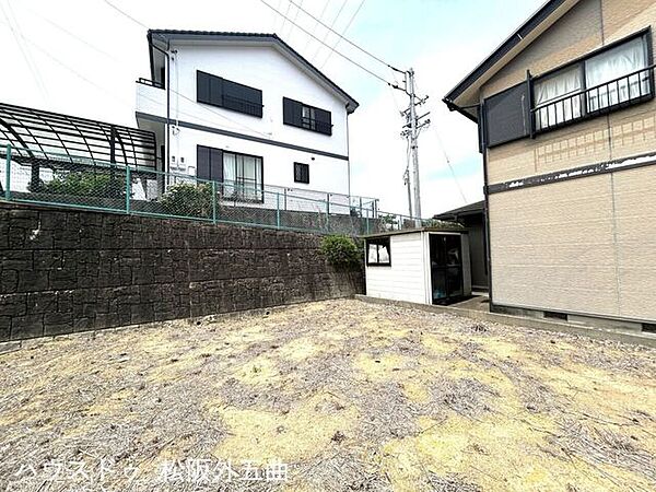 南から北に向かって撮影