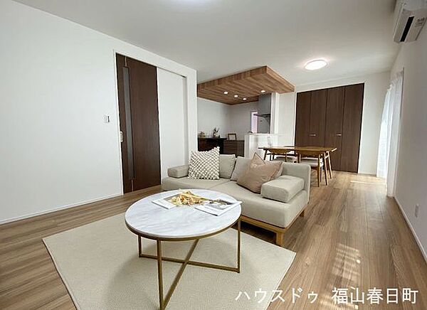 約18帖のLDK