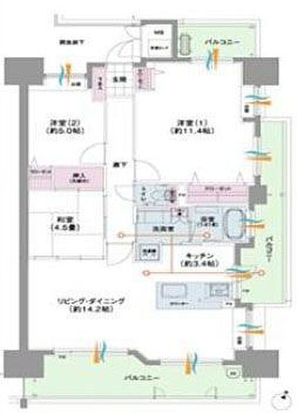 間取り：334000257822