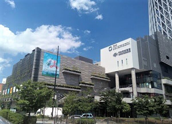 スカイツリー併設の複合商業施設です。