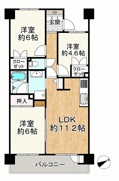 間取り：327002684459