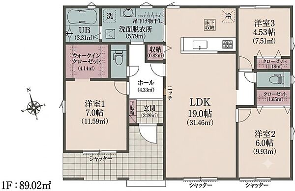 間取り：320000029334