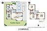 間取り：（3号棟（9月完成予定）間取図・土地図）価格2440万円、4LDK、土地面積167.84m2、建物面積103.50m2