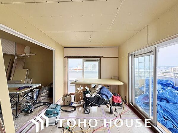 室内リノベーション中