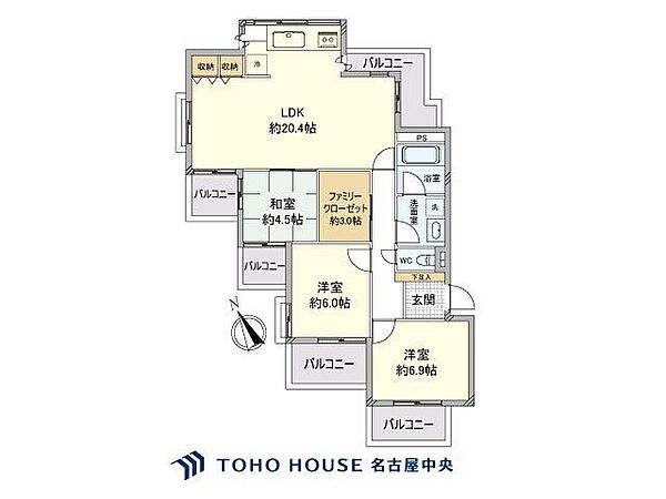 間取り：323000519674