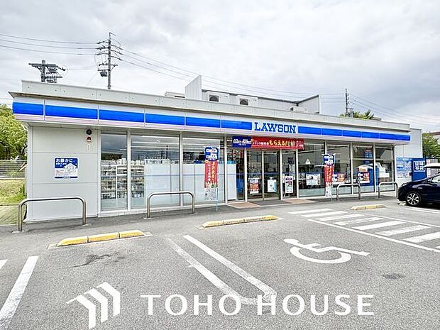 ローソン名東高校前店 500m