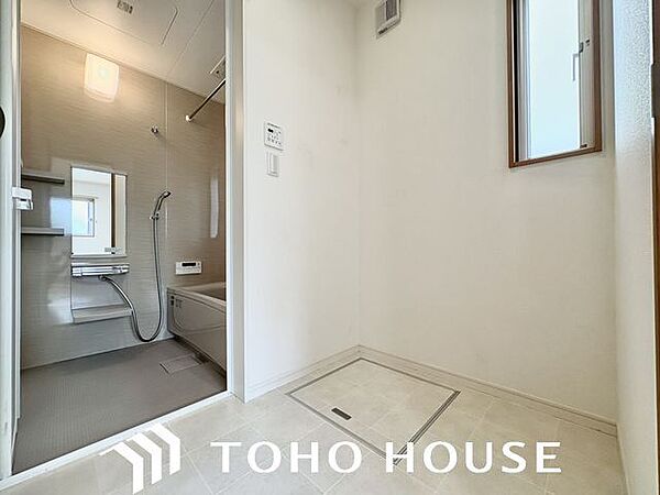 一日の始まりと終わりを心地よく演出してくれる、多彩な機能が備えられたパウダールーム。