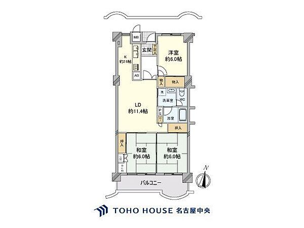 間取り：323000522419