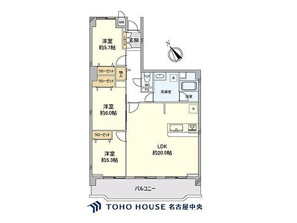間取り：323000523991