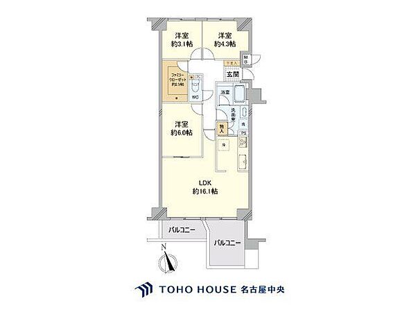 間取り：323000523994
