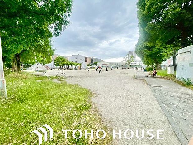矢田公園 650m