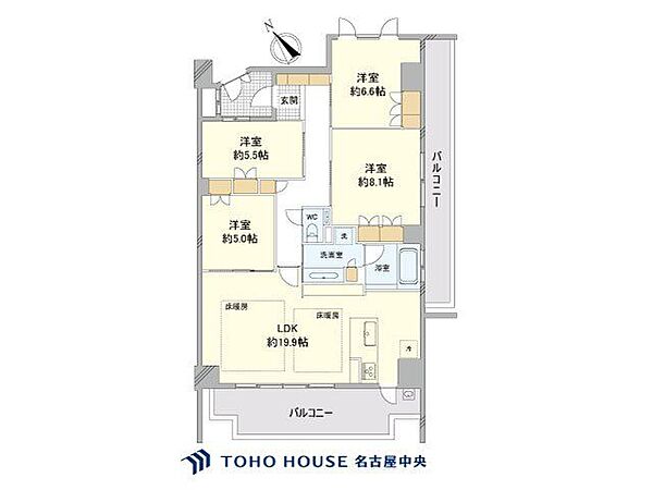 間取り：323000531050