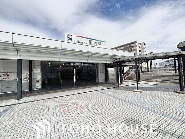 前後駅(名鉄 名古屋本線) 2600m