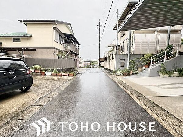 前面道路は幅員約3.6ｍ。
