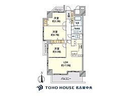 サーラステージ古出来町 3LDKの間取図画像