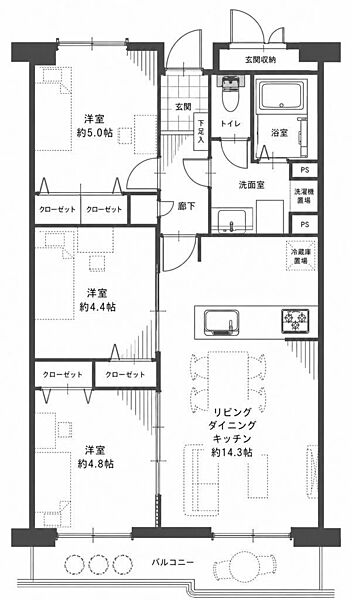 間取り：326000267065