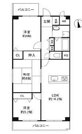 間取り：326000257409