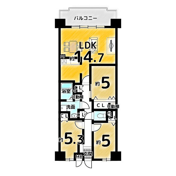 間取り：327002975092