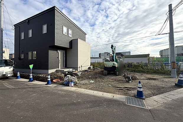(現地写真)56坪超のゆとりある敷地!