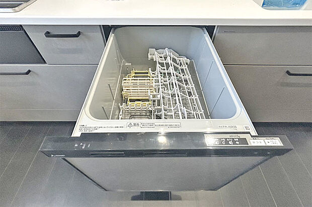 (食器洗浄乾燥機)家事の負担を軽減する食洗機付き!忙しい時間に嬉しい時短アイテム♪