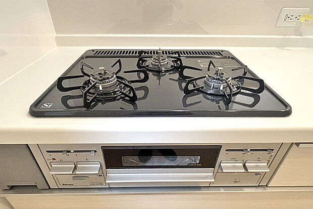 (ガスコンロ)安全機能標準装備のセンサーコンロ♪