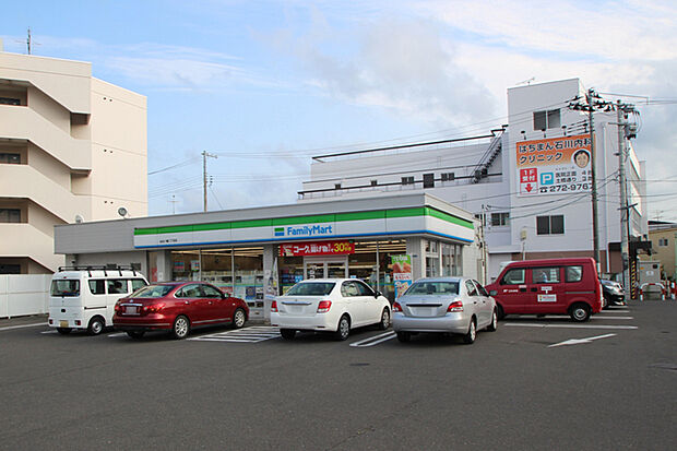 ファミリーマート仙台八幡二丁目店 徒歩3分