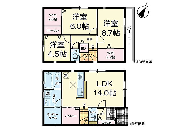 （間取図）